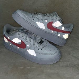 Custom Air Force 1 Clouds & Stars